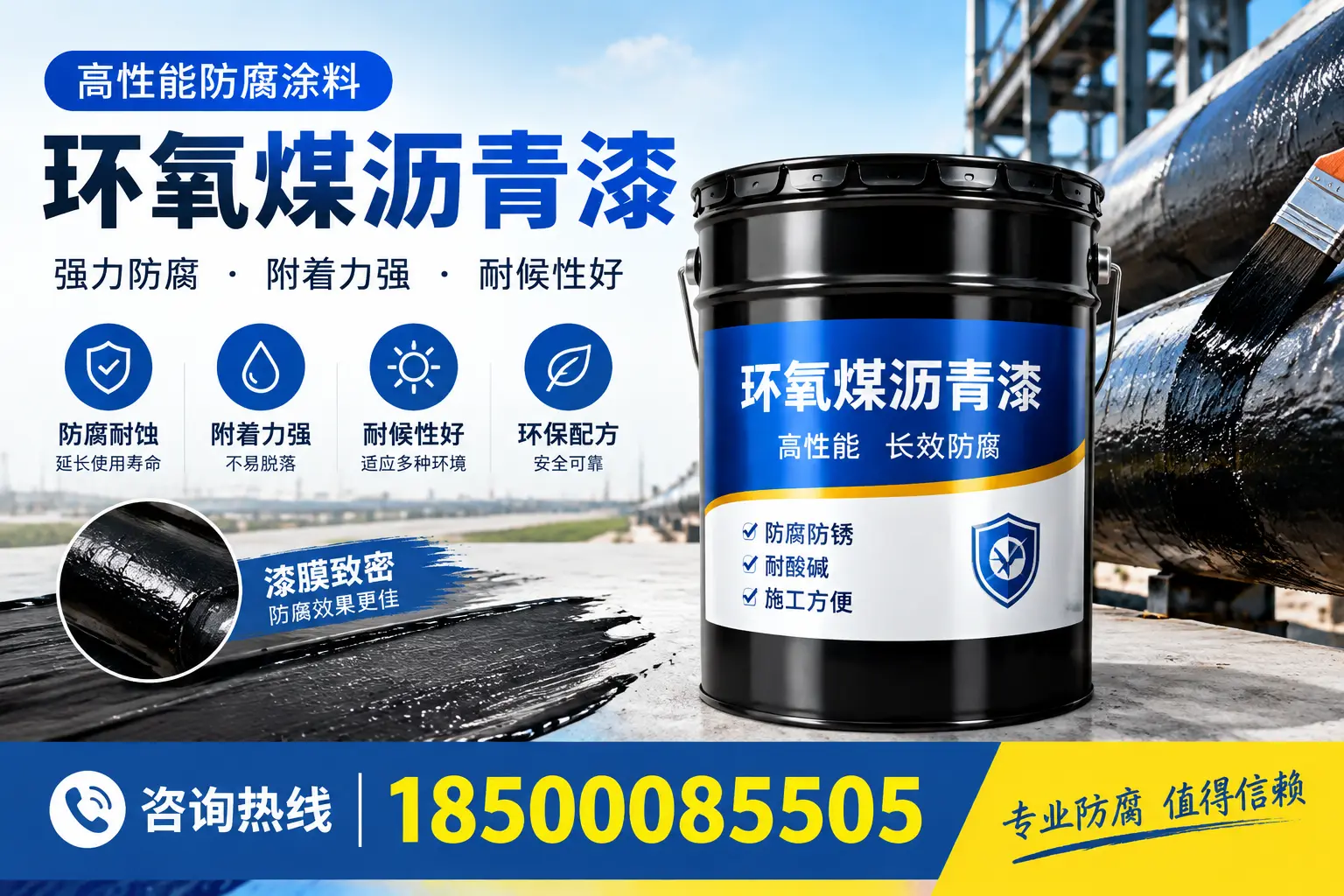 环氧煤沥青漆使用中的常见问题解答，佛山用户必看